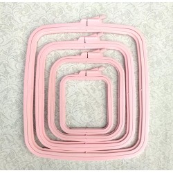 Nurge embroidery frame, pink