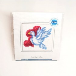 Izšūšanas komplekts, 7.5x7cm