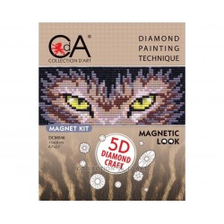 Diamond mosaic - magnet