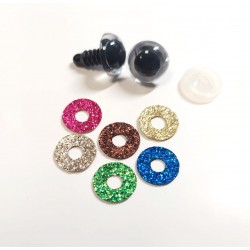 Toy eyes 12mm, with...