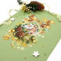 Embroidery kit, 17cmx27cm