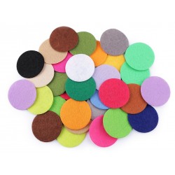 Felt circles, 4cm, 25pcs,...