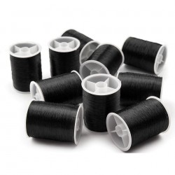 Black nylon thread, 200m