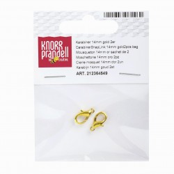 Jewelry clasp-carabiner, 14mm