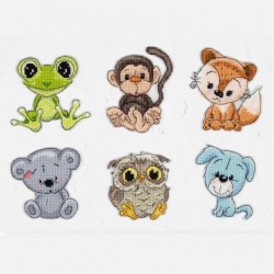 Embroidery kit on plastic...