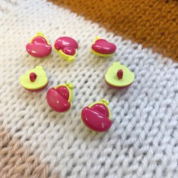 Shank Button, 17x20mm