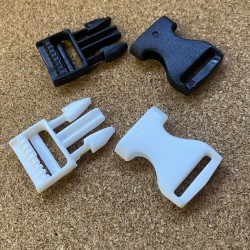 Plastic clasp, 20mm