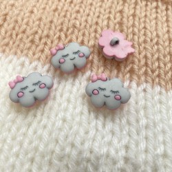 Poga uz kājiņas, 25x20mm -...