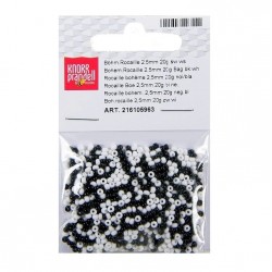 Stikla pērlītes, 2.5mm