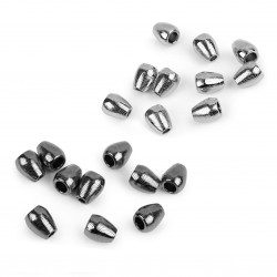 Metal cord ends, 2pcs.