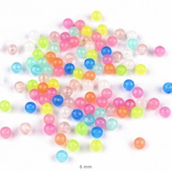 Tumsā spīdošas pērlītes, 20g