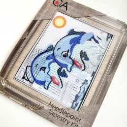 Embroidery kit, 14x18cm