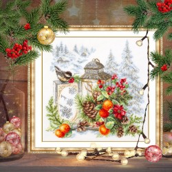 Embroidery kit, 26x26cm