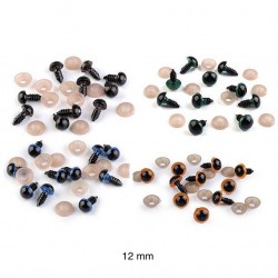 Rotaļlietu acis 12mm, 1...
