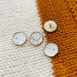 Dekoratīvas sveķu pogas, 20mm