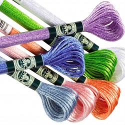 DMC embroidery threads,...