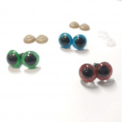 Rotaļlietu acis 10mm, 1 pāris